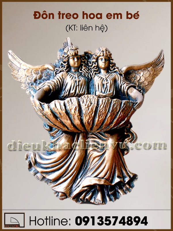 Đôn treo hoa em bé